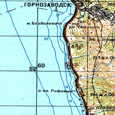 Avenza Systems Inc. Soviet Genshtab - l54-16 - Russia digital map