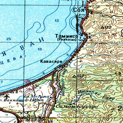 Avenza Systems Inc. Soviet Genshtab - l54-22 - Russia digital map