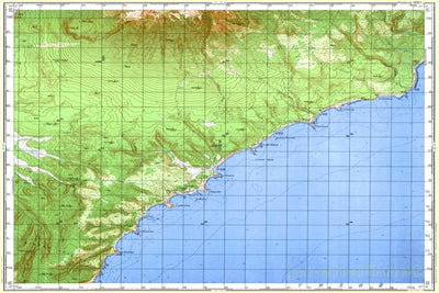 Avenza Systems Inc. Soviet Genshtab: l55-115-4 digital map