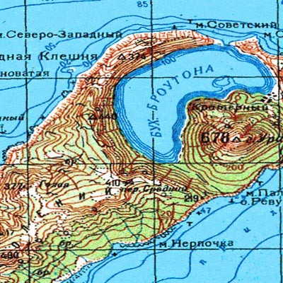 Avenza Systems Inc. Soviet Genshtab - l56-09 - Russia digital map