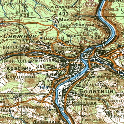 Avenza Systems Inc. Soviet Genshtab - m33-09 - Poland digital map