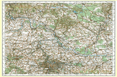 Avenza Systems Inc. Soviet Genshtab - m33-15 - Czech Republic digital map