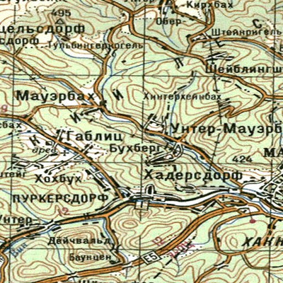 Avenza Systems Inc. Soviet Genshtab - m33-35 - Slovakia digital map