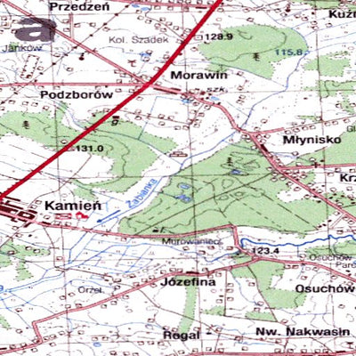 Avenza Systems Inc. Soviet Genshtab - m34-001--(1995) - Poland digital map