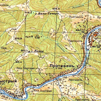 Avenza Systems Inc. Soviet Genshtab: m34-132-3 digital map