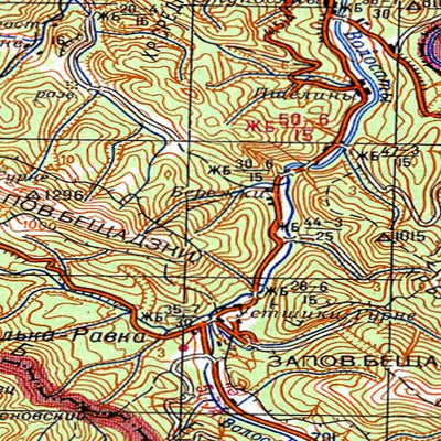 Avenza Systems Inc. Soviet Genshtab - m34-29--(1984) - Ukraine digital map