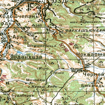 Avenza Systems Inc. Soviet Genshtab - m34-33 - Slovakia digital map