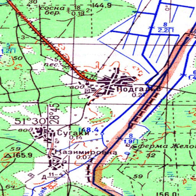 Avenza Systems Inc. Soviet Genshtab - m35-022--(1981) - Ukraine digital map