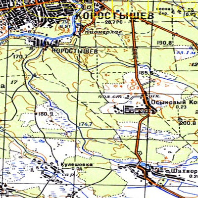 Avenza Systems Inc. Soviet Genshtab - m35-071--(1987) - Ukraine digital map