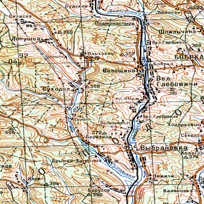 Avenza Systems Inc. Soviet Genshtab - m35-19--(1984) - Ukraine digital map