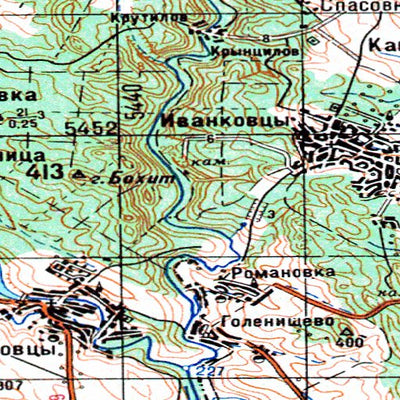 Avenza Systems Inc. Soviet Genshtab - m35-27--(1982) - Ukraine digital map