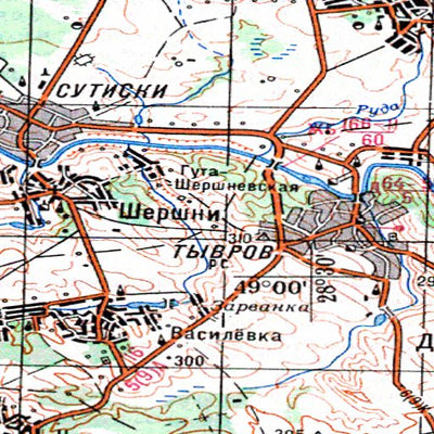 Avenza Systems Inc. Soviet Genshtab - m35-29--(1983) - Ukraine digital map