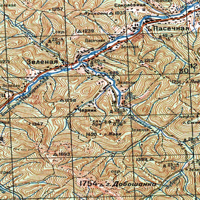 Avenza Systems Inc. Soviet Genshtab - m35-31--(1978) - Ukraine digital map