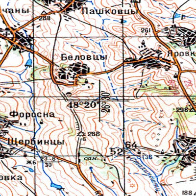 Avenza Systems Inc. Soviet Genshtab - m35-33--(1984) - Ukraine digital map