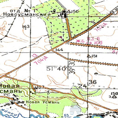 Avenza Systems Inc. Soviet Genshtab - m37-04 - Russia digital map
