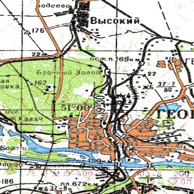 Avenza Systems Inc. Soviet Genshtab - m37-10 - Russia digital map