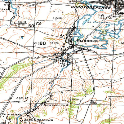 Avenza Systems Inc. Soviet Genshtab - m37-12 - Russia digital map