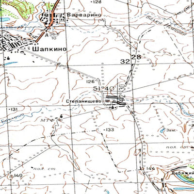 Avenza Systems Inc. Soviet Genshtab - m38-01 - Russia digital map