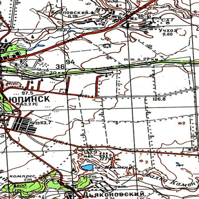 Avenza Systems Inc. Soviet Genshtab - m38-037--(1990) - Russia digital map