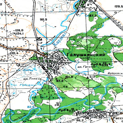 Avenza Systems Inc. Soviet Genshtab - m38-038--(1980) - Russia digital map