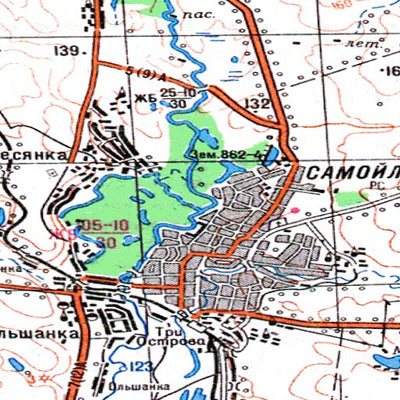Avenza Systems Inc. Soviet Genshtab - m38-08 - Russia digital map