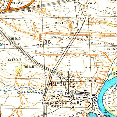 Avenza Systems Inc. Soviet Genshtab - m38-086 - Russia digital map