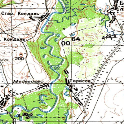 Avenza Systems Inc. Soviet Genshtab - m38-15 - Russia digital map