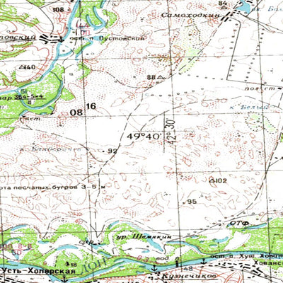 Avenza Systems Inc. Soviet Genshtab - m38-19 - Russia digital map