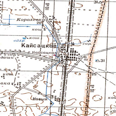 Avenza Systems Inc. Soviet Genshtab - m38-23 - Russia digital map