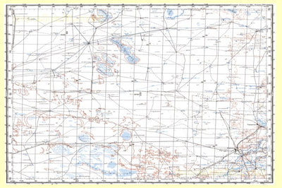 Avenza Systems Inc. Soviet Genshtab - m39-29 - Kazakhstan digital map