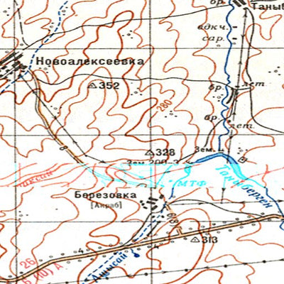 Avenza Systems Inc. Soviet Genshtab - m40-15 - Russia digital map