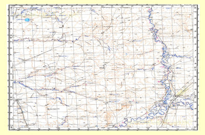 Avenza Systems Inc. Soviet Genshtab - m40-19 - Kazakhstan digital map