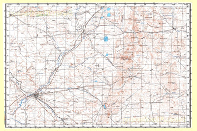 Avenza Systems Inc. Soviet Genshtab - m40-29 - Kazakhstan digital map