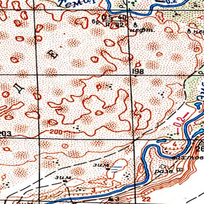 Avenza Systems Inc. Soviet Genshtab - m40-34 - Kazakhstan digital map