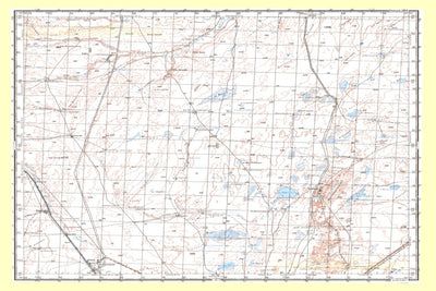 Avenza Systems Inc. Soviet Genshtab - m40-36 - Kazakhstan digital map
