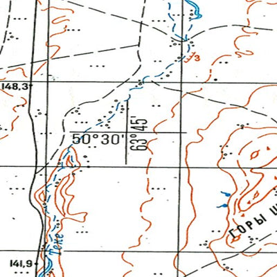 Avenza Systems Inc. Soviet Genshtab - m41-056 - Kazakhstan digital map