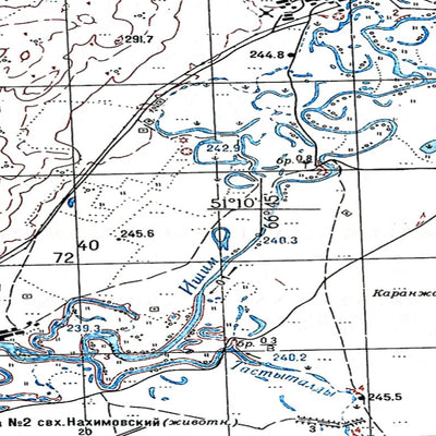 Avenza Systems Inc. Soviet Genshtab - m42-026--(1961) - Kazakhstan digital map