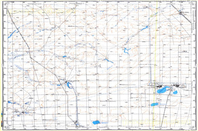 Avenza Systems Inc. Soviet Genshtab - m42-030 - Kazakhstan digital map