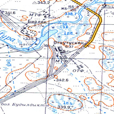 Avenza Systems Inc. Soviet Genshtab - m42-046 - Kazakhstan digital map