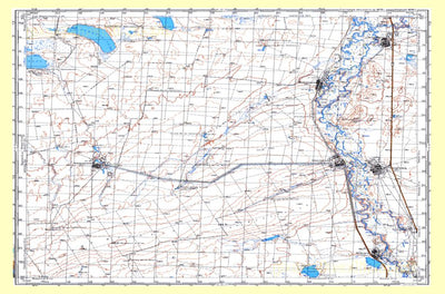 Avenza Systems Inc. Soviet Genshtab - m42-059 - Kazakhstan digital map