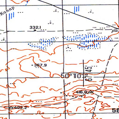 Avenza Systems Inc. Soviet Genshtab - m42-064 - Kazakhstan digital map