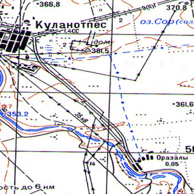 Avenza Systems Inc. Soviet Genshtab - m42-070 - Kazakhstan digital map
