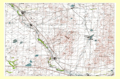 Avenza Systems Inc. Soviet Genshtab - m42-084 - Kazakhstan digital map