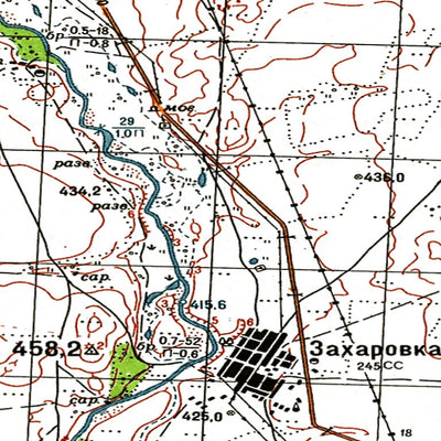 Avenza Systems Inc. Soviet Genshtab - m42-084 - Kazakhstan digital map