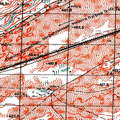 Avenza Systems Inc. Soviet Genshtab - m42-129 - Kazakhstan digital map