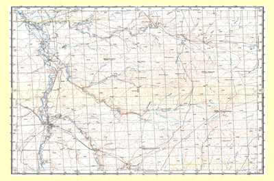 Avenza Systems Inc. Soviet Genshtab - m42-19 - Kazakhstan digital map