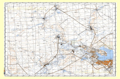 Avenza Systems Inc. Soviet Genshtab - m43-062 - Kazakhstan digital map