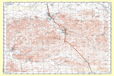 Avenza Systems Inc. Soviet Genshtab - m43-087 - Kazakhstan digital map