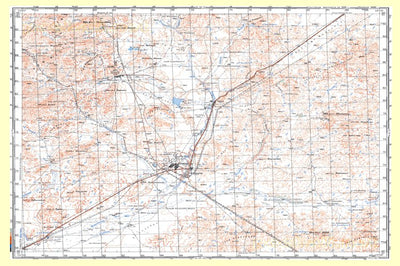 Avenza Systems Inc. Soviet Genshtab - m43-123 - Kazakhstan digital map