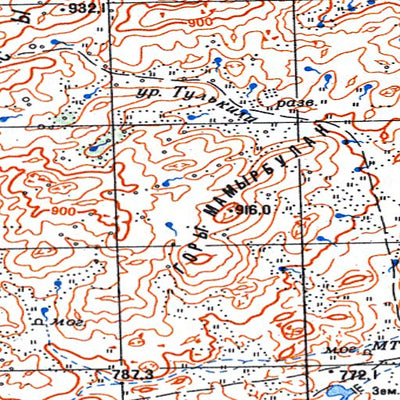Avenza Systems Inc. Soviet Genshtab - m43-123 - Kazakhstan digital map